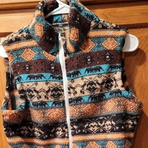 Sleeveless Ethnic Jacket